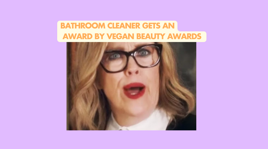 Bathroom Cleaner Gets A Vegan Beauty Award!